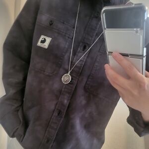 Pyrrha large pendent with 30" chain